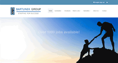 Desktop Screenshot of bartunekgroup.com